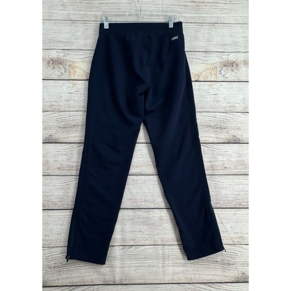 Figs Kanye Moto Scrub Slim Fit Pull On Pants Women's Size XS Navy - Picture 2 of 11